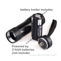 Track Powerful Led Purple Light UV 365nm Flashlight